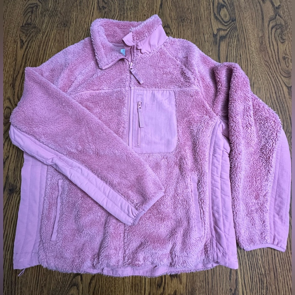 Women’s Time and Tru Fleece Jacket Size Large